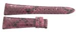 Zenith 20mm x 16mm Pink Lizard Leather Watch Band Strap 20-502 Cheap