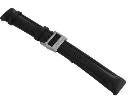 18mm Jacob & Co Black Polyurethane Rubber Watch Band Strap Online Hot Sale