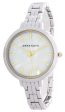 Anne Klein Womens Pearl Dial Silver Tone Bracelet Quartz Watch AK 2071MPTT Online