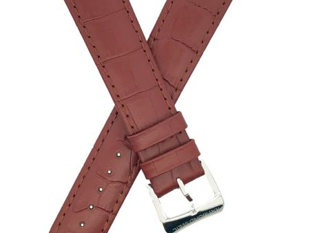 Raymond Weil Men s 18mm x 16mm Brown Leather Watch Band Fashion