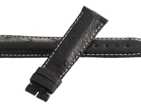 Zenith 19mm x 16mm Black Watch Band Strap Discount