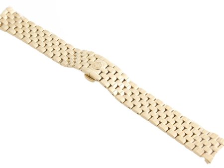 Raymond Weil Geneve 14mm x 14mm Gold-tone Stainless Steel Watch Bracelet Discount